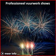 Xena Vuurwerk BV verzorgt spectaculaire vuurwerkshows met professionele vuurwerk in binnen- en buitenland