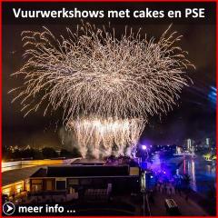 Xena Vuurwerk BV verzorgt elk jaar tientallen vuurwerkshows met semi professionele cakes en PSE vuurwerk op bruiloften, festivals en feesten