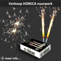 Xena Vuurwerk is tevens leverancier van HorecaFX horeca vuurwerk met ondermeer sterretjes en indoor ijsfonteinen
